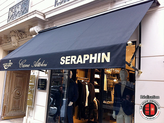 Stores à projection à l'ancienne - Le Store Parisien 