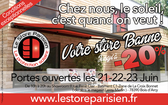 Le Store Parisien - Portes ouvertes - Yvelines