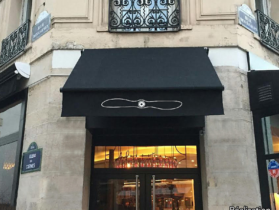 Lambrequin lumineux - Le Store Parisien - Paris