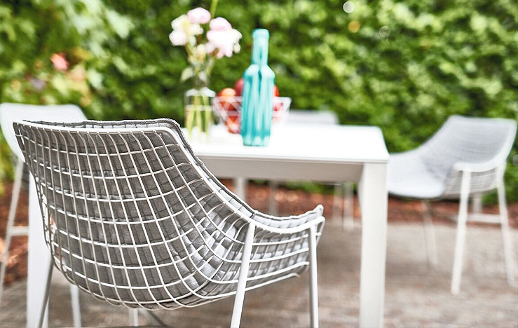 Mobilier de jardin tressé haut de gamme Varaschin - Le Store Parisien