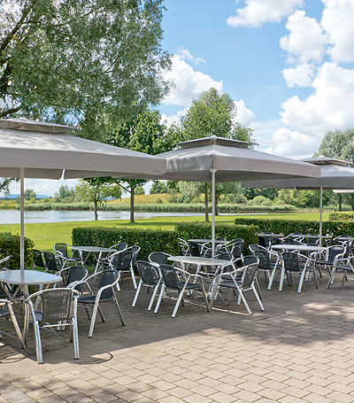 Parasol Caravita Samara -  Le Store Parisien - Bois d'Arcy