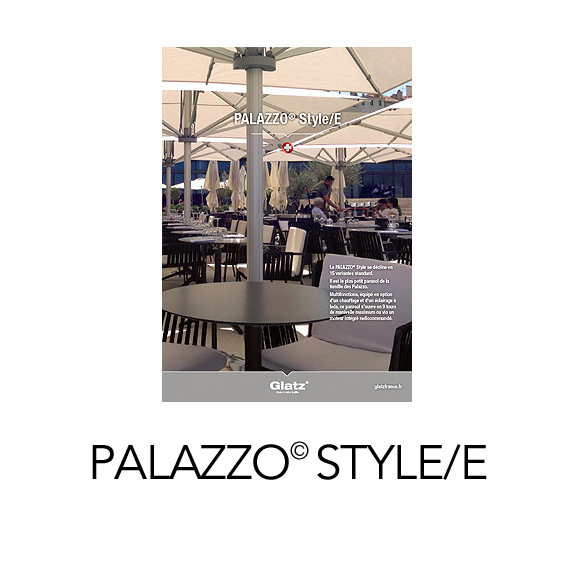 Parasol Glatz - PALAZZO® Style - Le Store Parisien