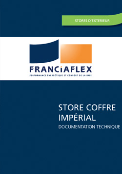 Store coffre de protection solaire Impérial 96 - Le Store Parisien