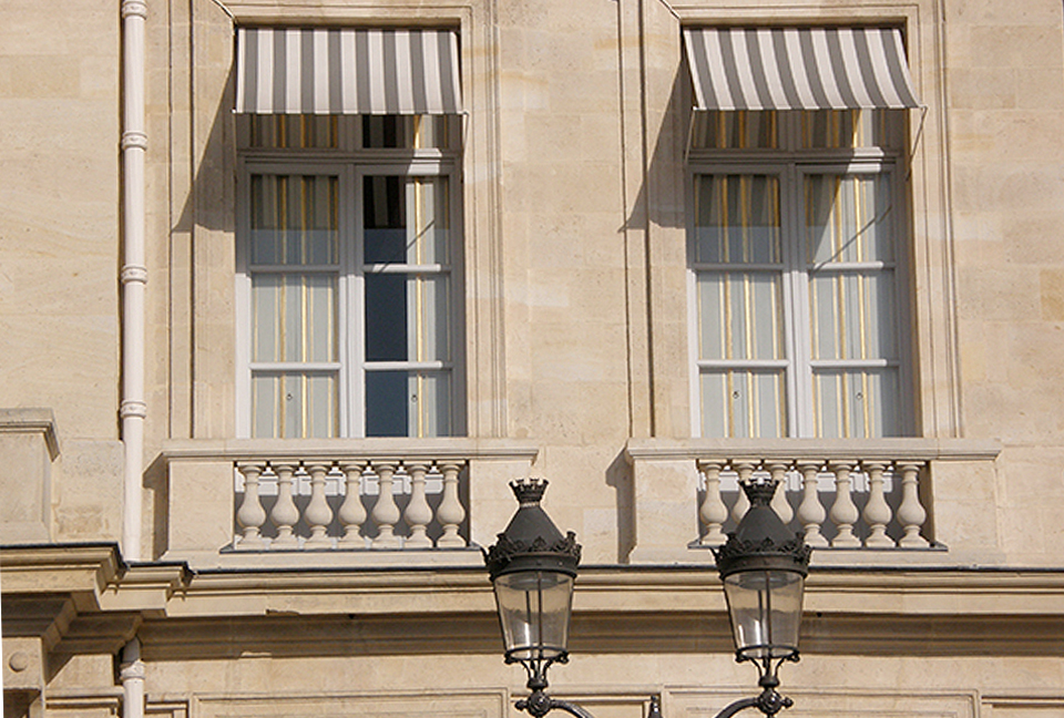 Bannettes à projection - Le Store Parisien - Versailles