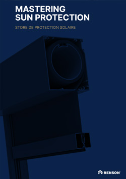 PROTECTION SOLAIRE HORIZONTALE Topfix de Renson.