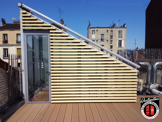 BSF - Brises soleil fixes - Seine-Saint-Denis - Le Store Parisien