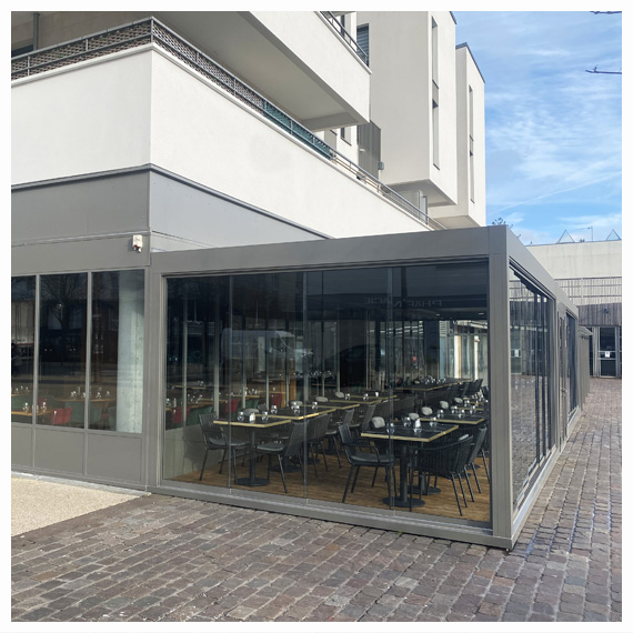 Pergolas RENSON à Paris et Ile de France - Le Store Parisien