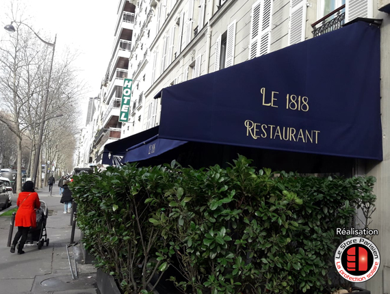 Rentoilage et lambrequin lumineux (75) - Le Store Parisien