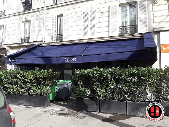 Rentoilage et lambrequin lumineux (75) - Le Store Parisien