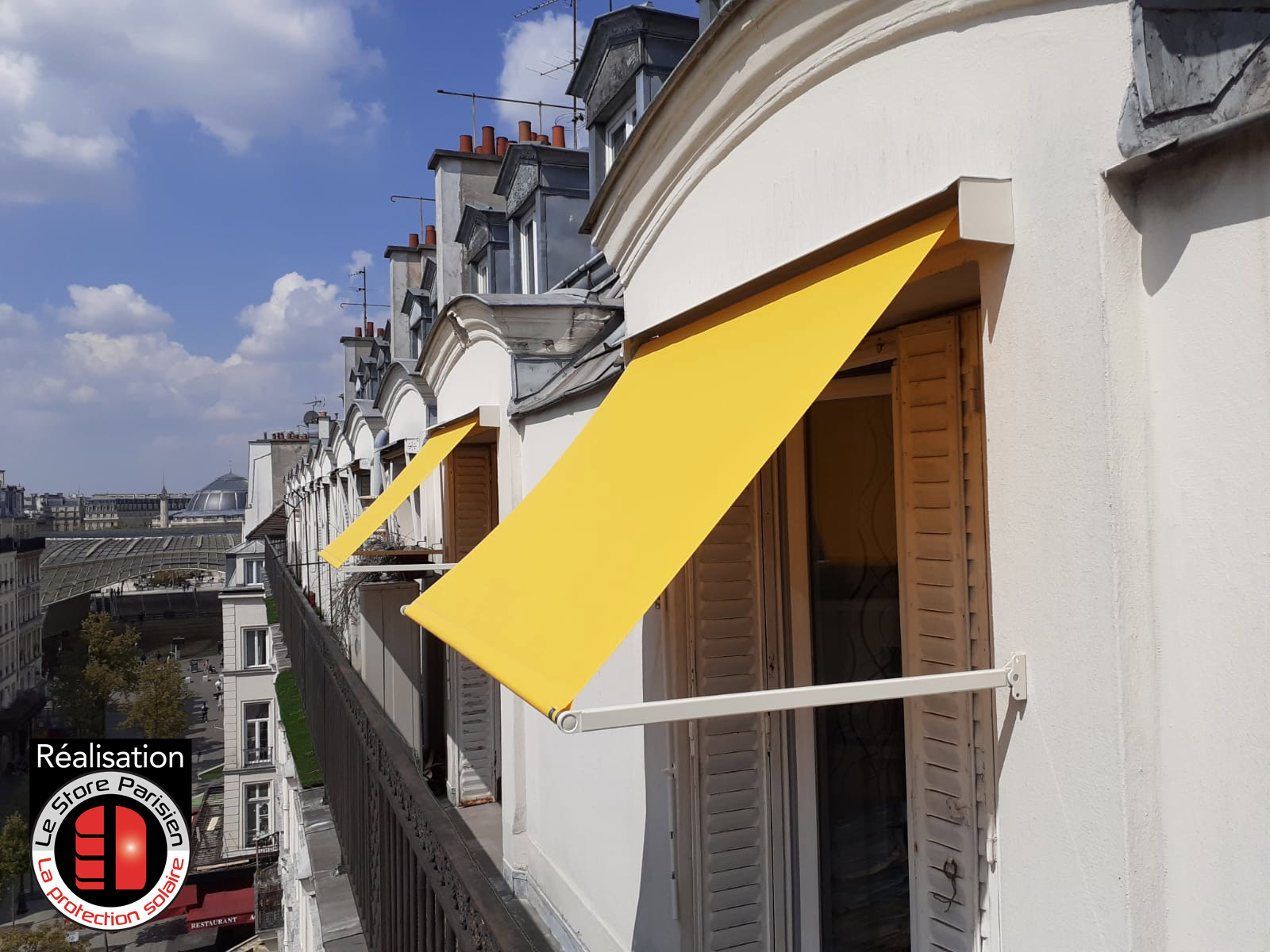 Pose de stores à l'italienne dans le Val-de-Marne 94 - Le Store Parisien