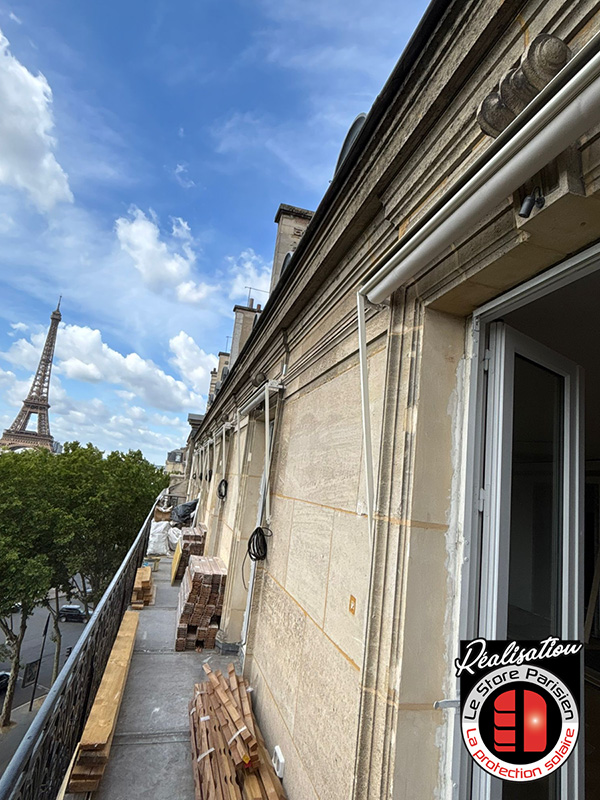 Stores à projection pour les particuliers à Paris