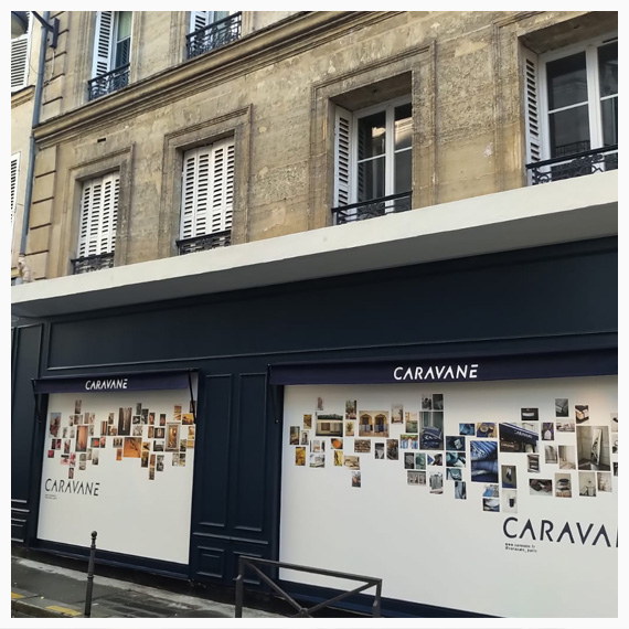 stores à projection boutique Magasin Paris Ile de France - Le Store Parisien